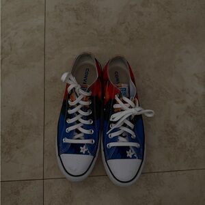 Converse Kids' Colorful Sneakers - Blue, Red, Black
